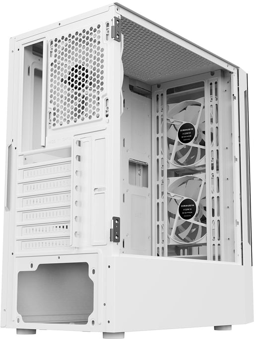 CiT Impact Mid Tower Gaming Case - White 