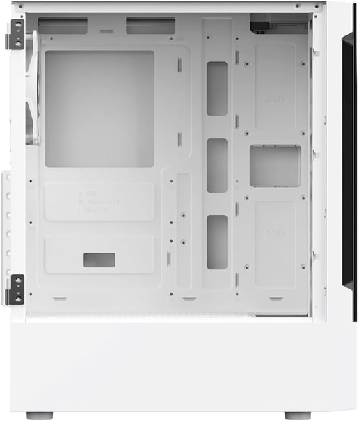 CiT Impact Mid Tower Gaming Case - White 