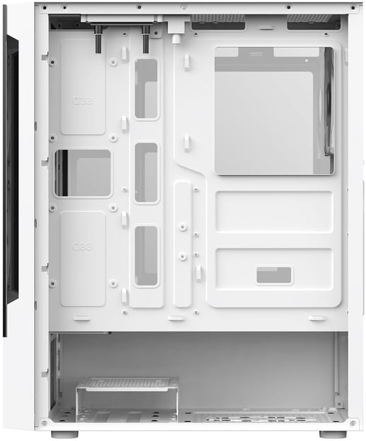 CiT Impact Mid Tower Gaming Case - White 