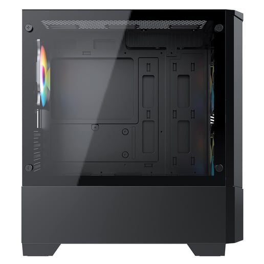 CiT Level 1 Glass Mid Tower Gaming Case - Black 