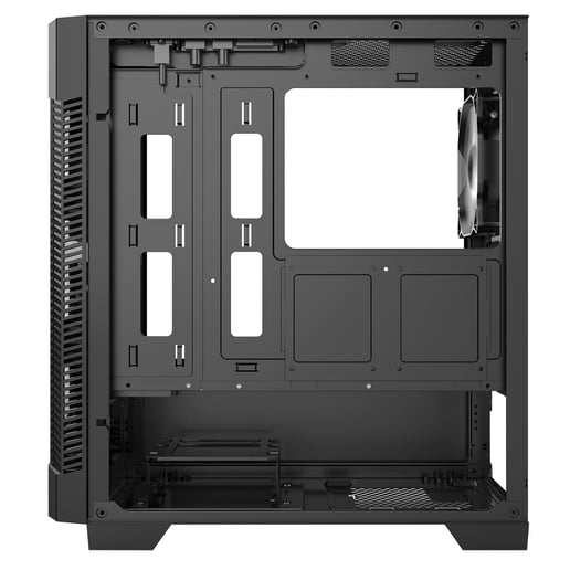 CiT Level 1 Glass Mid Tower Gaming Case - Black 