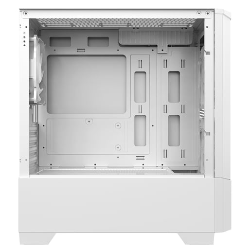 CiT Level 1 Glass Mid Tower Gaming Case - White 