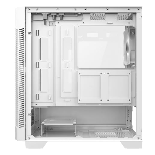 CiT Level 1 Glass Mid Tower Gaming Case - White 