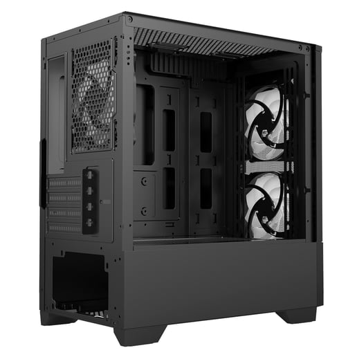 CiT Level 1 Mesh Mid Tower Gaming Case - Black 