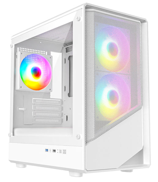 CiT Level 5 Mid Tower Gaming Case - White 