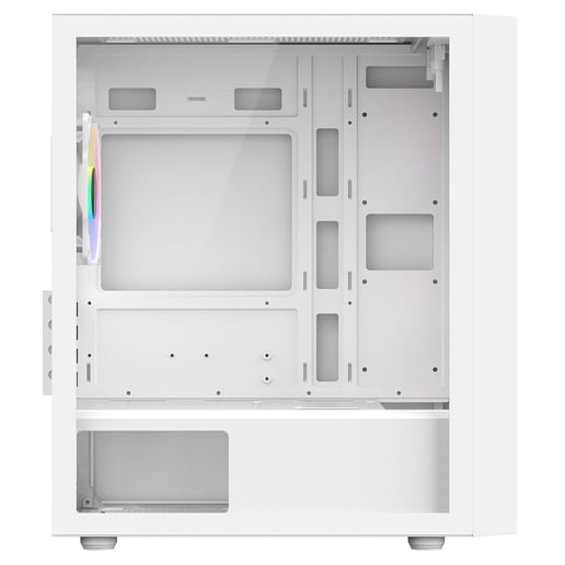 CiT Luna Mid Tower Gaming Case - White 