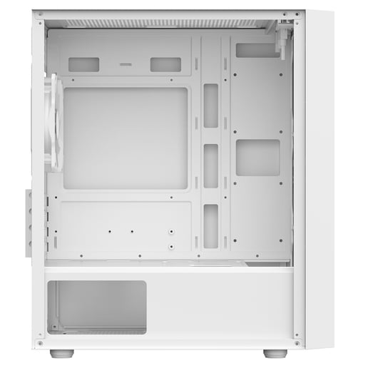 CiT Luna Mid Tower Gaming Case - White 