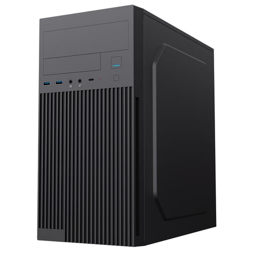 CiT Mentor Mid Tower Case - Black 
