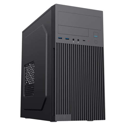 CiT Mentor Mid Tower Case - Black 
