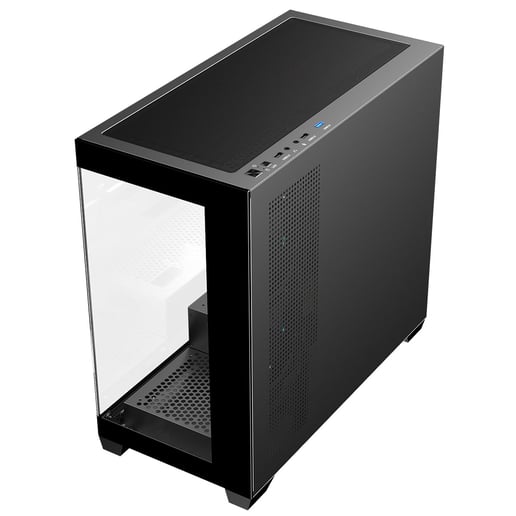 CiT Mercury Mid Tower Gaming Case - Black 