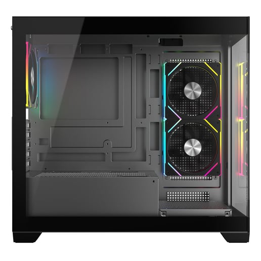CiT Mercury Mid Tower Gaming Case - Black 