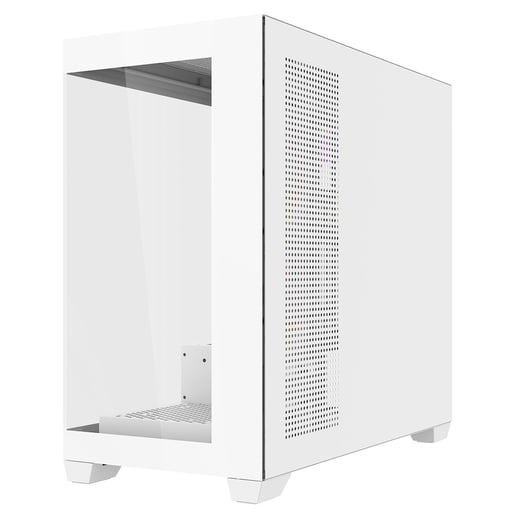 CiT Mercury Mid Tower Gaming Case - White 