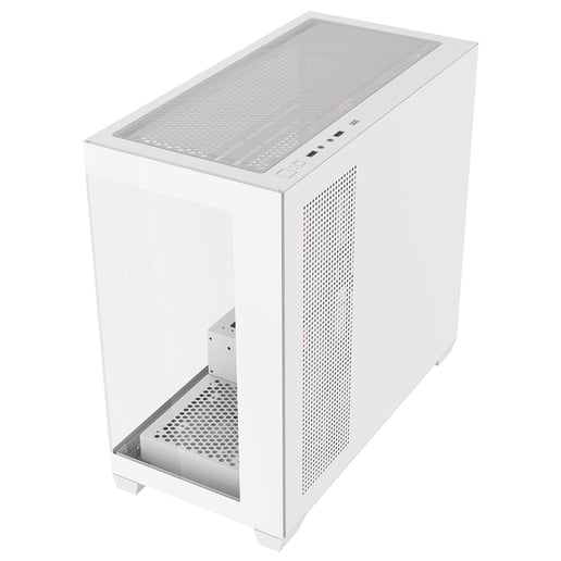 CiT Mercury Mid Tower Gaming Case - White 