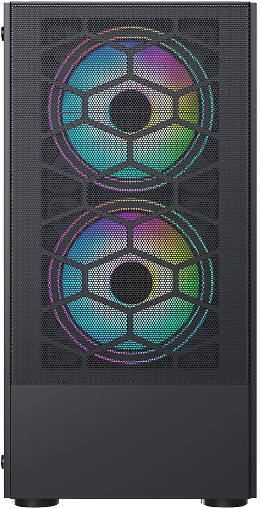 CiT Meta Mid Tower Gaming Case - Black 
