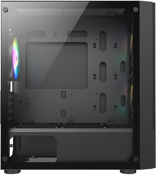 CiT Meta Mid Tower Gaming Case - Black 