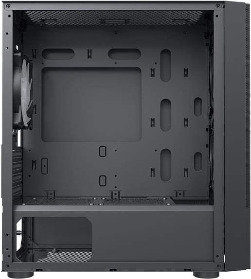 CiT Meta Mid Tower Gaming Case - Black 