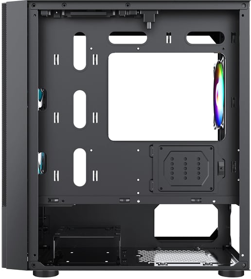 CiT Meta Mid Tower Gaming Case - Black 