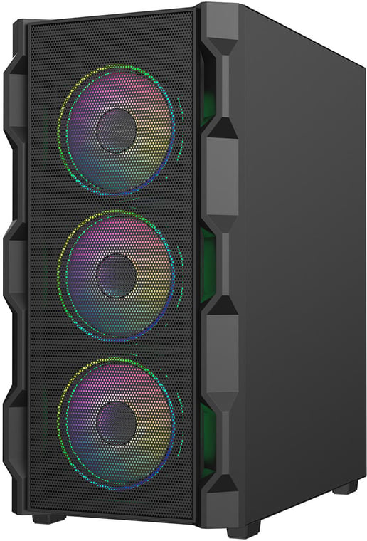 CiT Neo Mid Tower Gaming Case - Black 