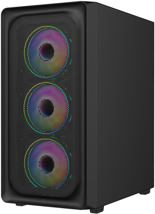 CiT Orion Mid Tower Gaming Case - Black 