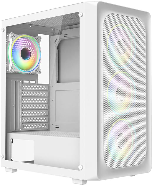 CiT Orion Mid Tower Gaming Case - White 