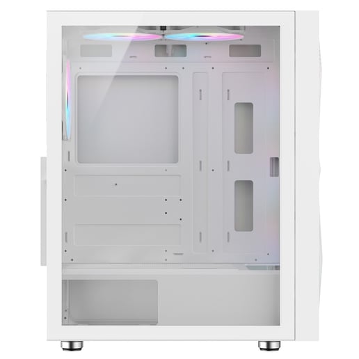 CiT Phantom XL Mid Tower Gaming Case - White 