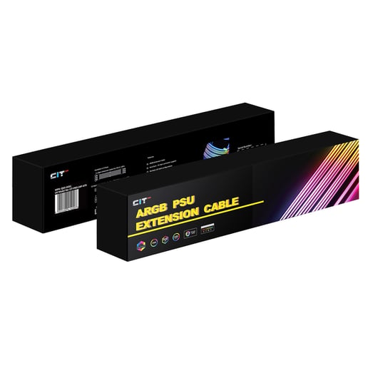 CiT Pro 24-Pin ATX ARGB Motherboard Extension Cable