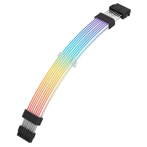 CiT Pro 2 x 8-Pin GPU ARGB Motherboard Extension Cable