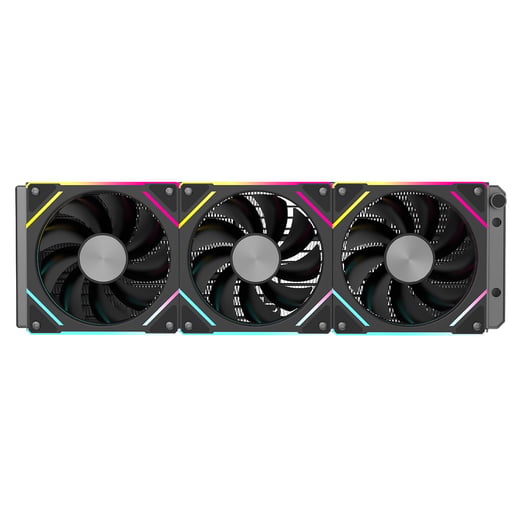 CiT Pro Glacier LCD 360mm AiO Liquid CPU Cooler in Black