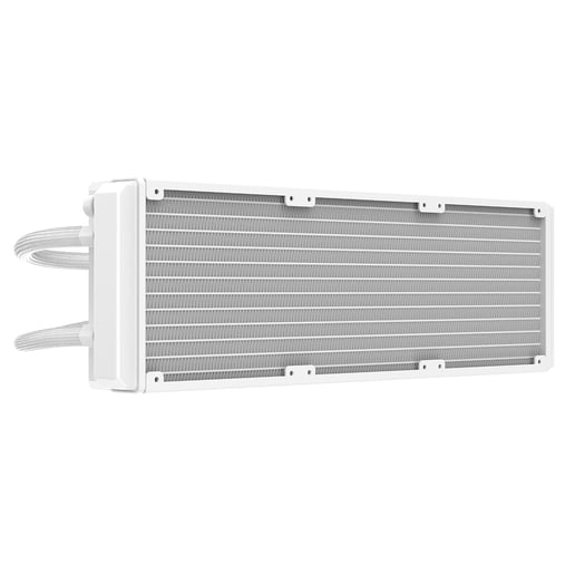 CiT Pro Glacier LCD 360mm AiO Liquid CPU Cooler in White