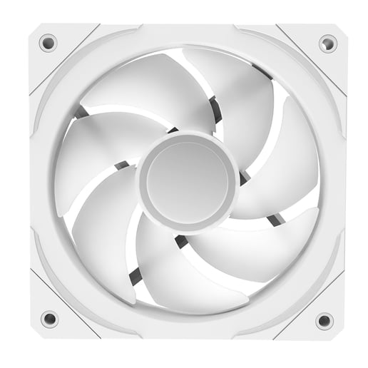 CiT Pro Lightning Infinity 120mm ARGB Case Fan in White