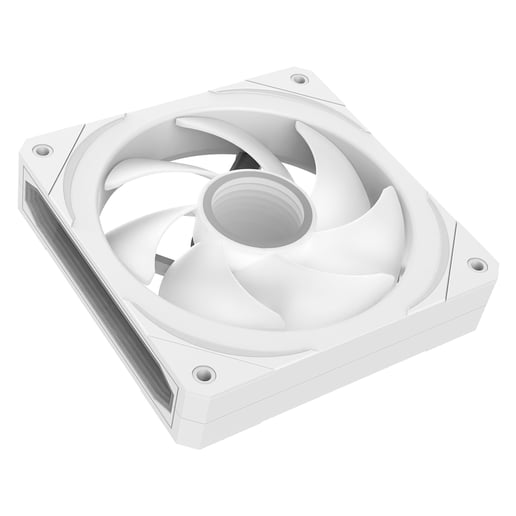 CiT Pro Lightning Infinity 120mm ARGB Case Fan in White