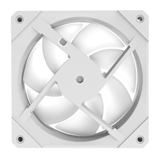 CiT Pro Lightning Infinity 120mm ARGB Case Fan in White