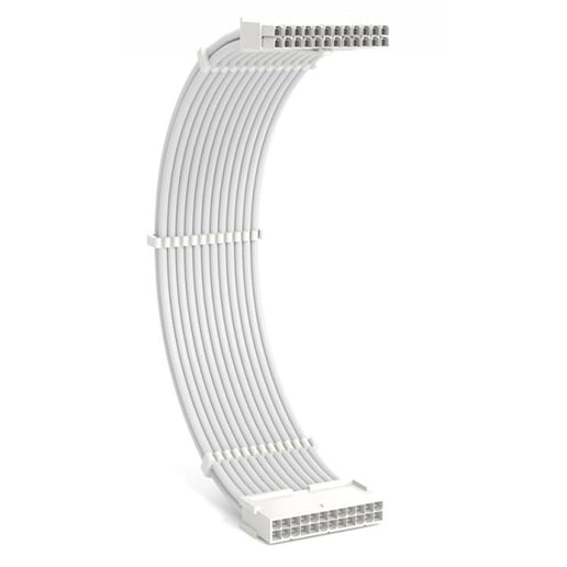 CiT Pro Braided Cable Extension Set In Brilliant White