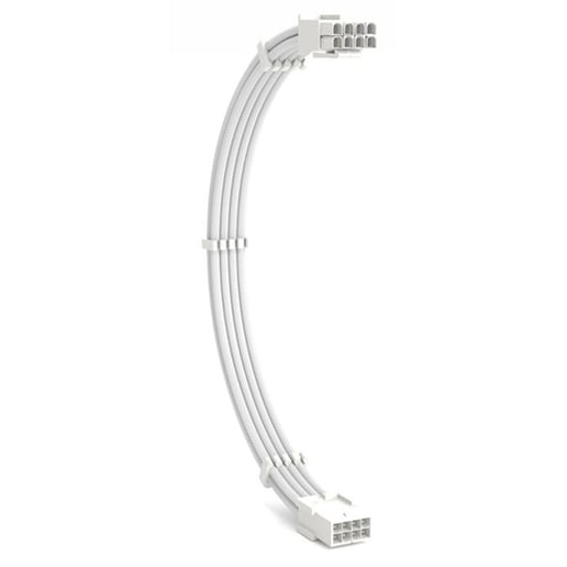 CiT Pro Braided Cable Extension Set In Brilliant White