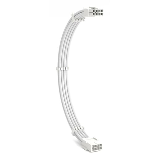 CiT Pro Braided Cable Extension Set In Brilliant White