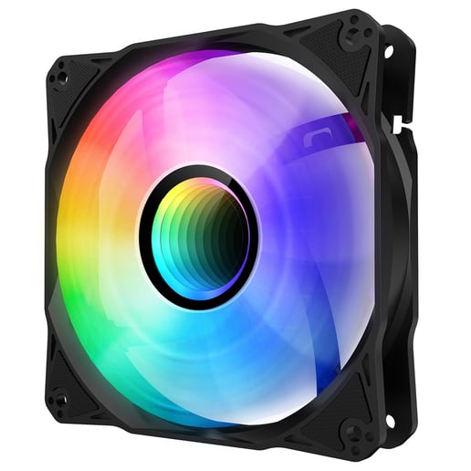 CiT Pro YH120 120mm ARGB Chassis Fan - Black