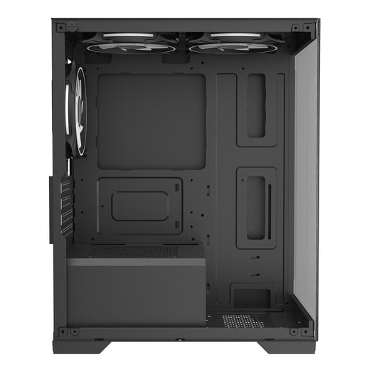 CiT Range Mid Tower Gaming Case - Black 