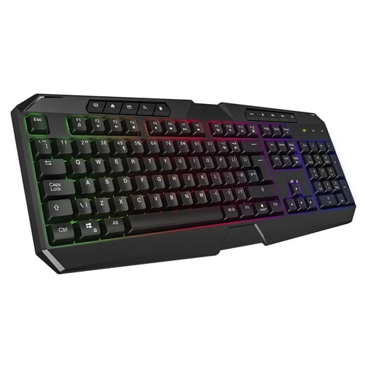 CiT Raptor 4-in-1 Keyboard, Mouse, Headset and Mouse Pad Combo Kit
