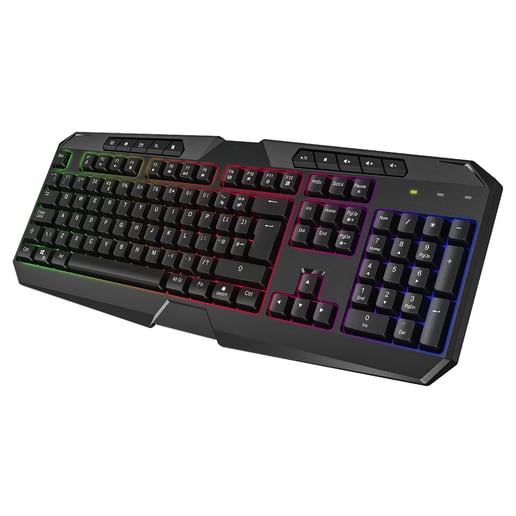 CiT Raptor 4-in-1 Keyboard, Mouse, Headset and Mouse Pad Combo Kit