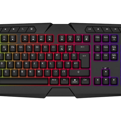 CiT Raptor 4-in-1 Keyboard, Mouse, Headset and Mouse Pad Combo Kit