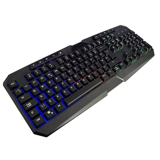 CiT Raptor 4-in-1 Keyboard, Mouse, Headset and Mouse Pad Combo Kit