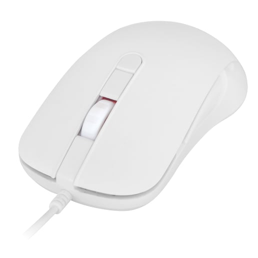 CiT Raptor White 4-in-1 Keyboard, Mouse, Headset and Mouse Pad Combo Kit