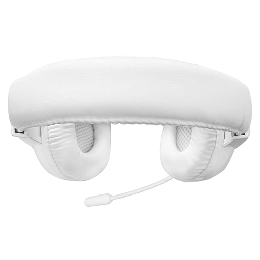 CiT Raptor White 4-in-1 Keyboard, Mouse, Headset and Mouse Pad Combo Kit
