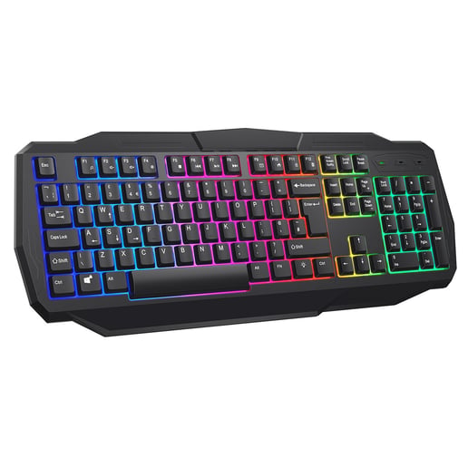 CiT Scorpion 4-in-1 Keyboard, Mouse, Headset and Mouse Pad Combo Kit
