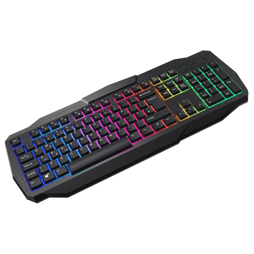 CiT Scorpion 4-in-1 Keyboard, Mouse, Headset and Mouse Pad Combo Kit
