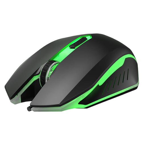 CiT Scorpion 4-in-1 Keyboard, Mouse, Headset and Mouse Pad Combo Kit