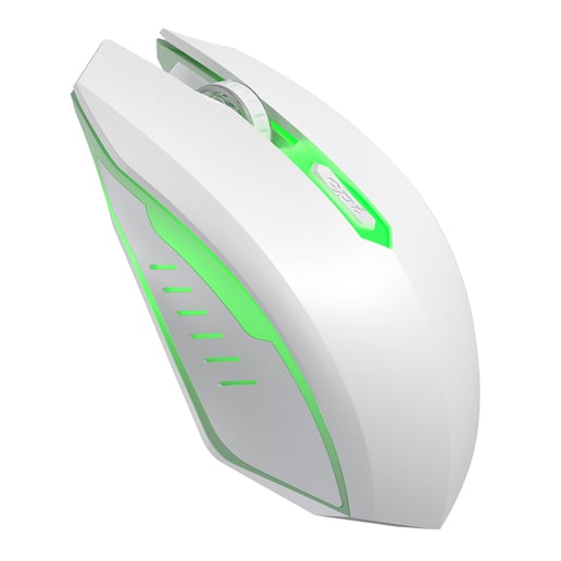 CiT Scorpion 4-in-1 White Keyboard, Mouse, Headset and Mouse Pad Combo Kit