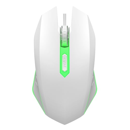 CiT Scorpion 4-in-1 White Keyboard, Mouse, Headset and Mouse Pad Combo Kit