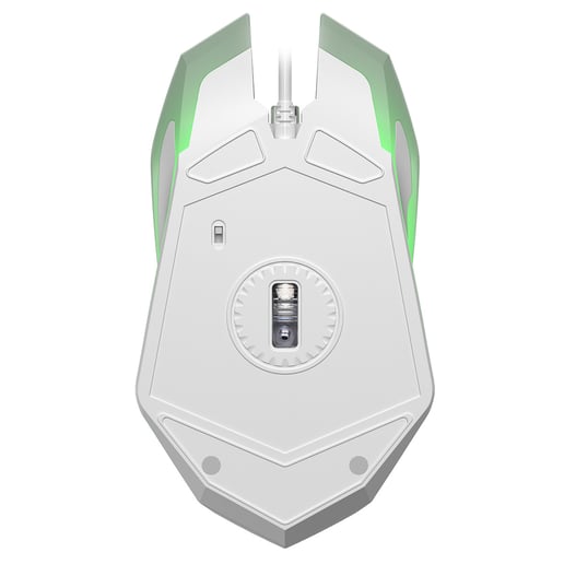 CiT Scorpion 4-in-1 White Keyboard, Mouse, Headset and Mouse Pad Combo Kit