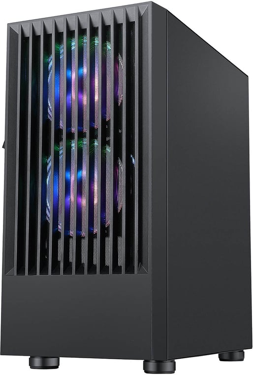 CiT Slammer Mid Tower Gaming Case - Black 